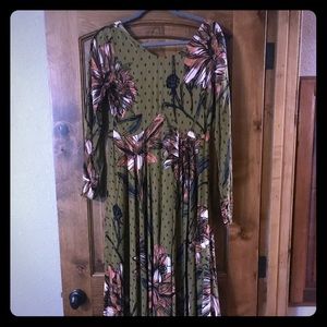 Free people first kiss maxi dress *Reposh*